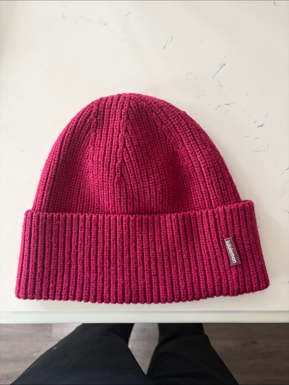 Lululemon Merino Wool Bend Knit Hat